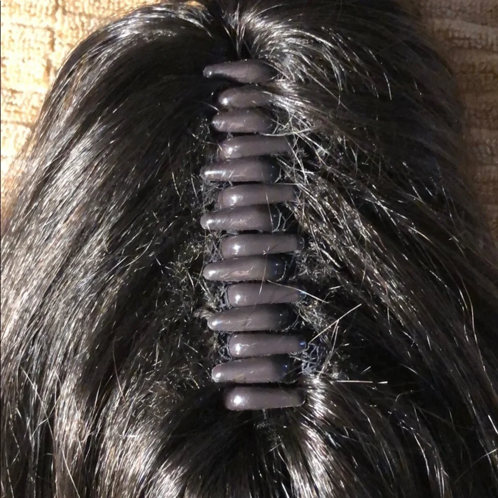 Dark brown hair piece
